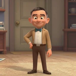 mr.bean , Pixar style