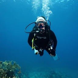 scuba diving nun