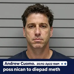 andrew cuomo. 2 0 2 2 lapd mugshot. charges : possession and intent to distribute meth