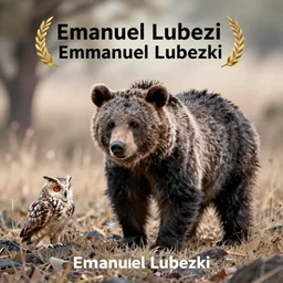 wildlife photography of an Owl-bear by Emmanuel Lubezki