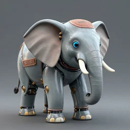 a robot elephant