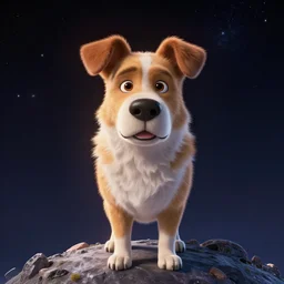 dog in space pixar movie poster