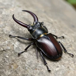 stag beetle hybrid lucanus cervus