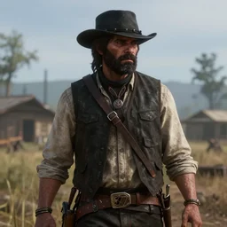 Film still of Zeus, from Red Dead Redemption 2 (2018 video game)