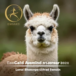 a feline lama - cat - hybrid with a beak, animal photography, wildlife photo, award winning