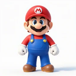 3d render of super Mario. Unreal engine 5.