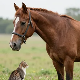 cat _ horse