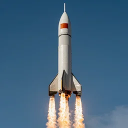 rocket powered rocket, detailed