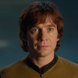 Frodo in Star Trek, eyes
