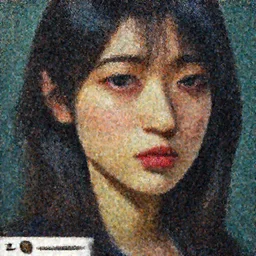 clothed, worksafe. instagram photo, kodak portra. by wlop, ilya kuvshinov, krenz cushart, greg rutkowski, trending on pixiv. zbrush sculpt, octane, maya, houdini, vfx. close - up face of a japanese av jav idol actress. oil painting. cinematic dramatic atmosphere, sharp focus, volumetric lighting.