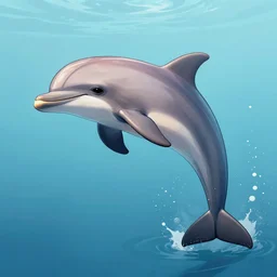 dolphin by kim jung gi, trending on artstation