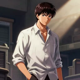 shinji ikari, gta iv art style