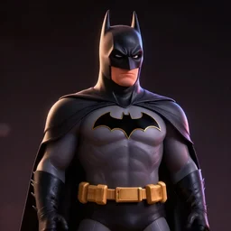 batman in the style of pixar, 3 d render, cinematic lighting, volumetric lighting, octane render