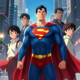 hero world superman, behance hd by jesper ejsing, by rhads, makoto shinkai and lois van baarle, ilya kuvshinov, rossdraws global illumination
