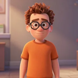 tobias funke, from arrested development, as a pixar character