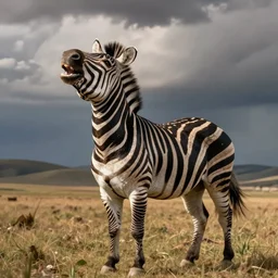laughing zebra. art by john cassaday