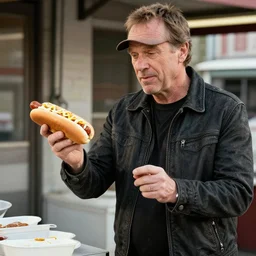 mike ehrmantraut selling hot dogs