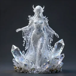 crystaline goddess of geologically by senior concept artist josephine wall trending on artstation