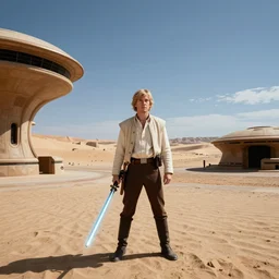 panorama tatooine Star Wars Luke skywalker