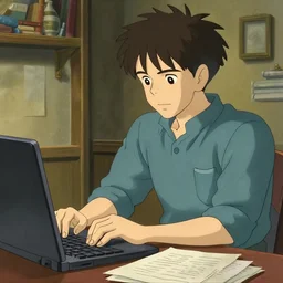 you have to work a long hard day by greg rutkowski, key visual, kyoto animation, makoto shinkai, studio ghibli pixiv, sharp, detailed, high quality, award winning trending on artstation