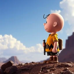 film still of charlie brown in star wars ( 1 9 7 7 )