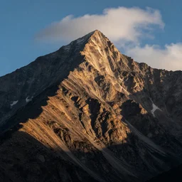 photograph of tafira mountain, hyperrealistic, dynamic lighting,
