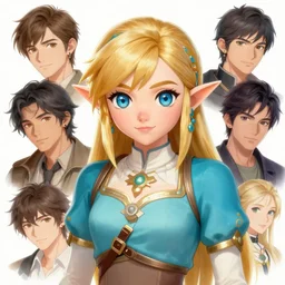 a portrait of Zelda, by Stanley Artgerm Lau, WLOP, Rossdraws, James Jean, Andrei Riabovitchev, Marc Simonetti, and Sakimichan, trending on artstation