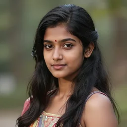 realistic photo of anime character beautiful south asian girl, very sharp focus, in the style of greg rutswoski, very hyper realistic, highly detailed, fantasy art station