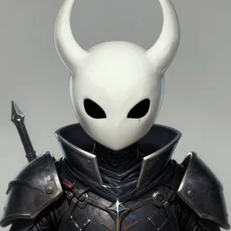hollow knight as a realistic scifi cyberpunk knight, closeup portrait art by donato giancola and greg rutkowski, realistic face, digital art, trending on artstation, symmetry!!!