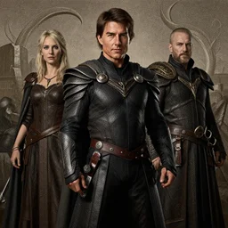 tom cruise, dungeons and dragons, fame of thrones masterpiece by edgar maxence and ross tran and michael whelan, gustav dore, 8 k, octane render