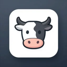 icon of a cow dating app