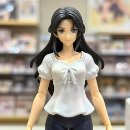 figurine of cthulu wearing an elegant summer blouse, personification, official store photo, commercial photo, featured on amiami, 8 k, 8 5 mm, beautiful composition