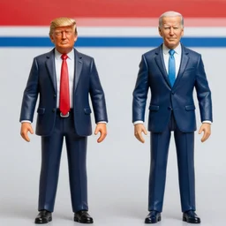 trump and biden as gi joe action figures