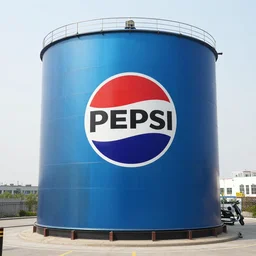 a pepsi brant tank