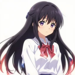 anime young woman, visual novel character