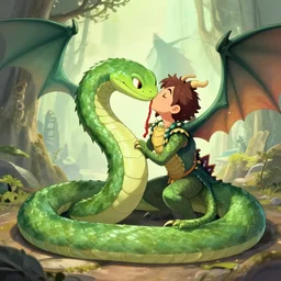 lindworm kisses dragon