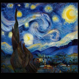 the striking night sky and stars, elegant mountains on a beautiful sky, an abstract set of large shapes, colorful, warm contrasting colors, painterly, detailed painting of a landscape, extremely high detail, brush strokes, top view, black background, illustration by ross tran and leonardo da vinci