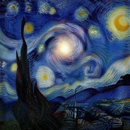 a map of the milky way galaxy as painted by vincent van gogh, nasa image, ominous and haunting