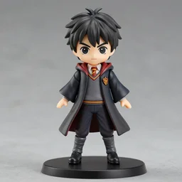 harry potter, An anime Nendoroid of harry potter, figurine, detailed product photo