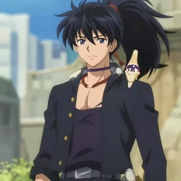James may as an anime character