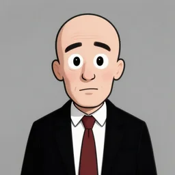 portrait of Stanley from Stanley Parable