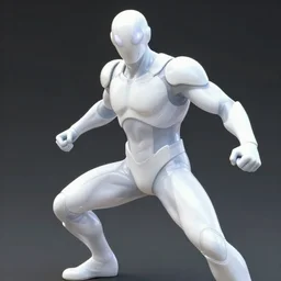 translucent realistic slim muscular white armored suit superhero in battle, fantasy digital art, vivid color style artstation, style greg rutkowski and frank frazetta and mucha and richard corben, octane render, unreal engine 6, epic game graphics, fantasy, conceptual art, ray tracing