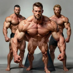 bodybuilder classic fisics full body portrait by artgerm and greg rutkowski and fantasy art master piece