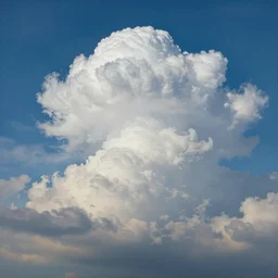 highly detailed painting of the sky with cummulonimbus clouds by michael divine, 4 k resolution