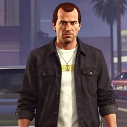 Patrick Bateman  as GTA-V character