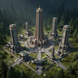 scp foundation site, octane render