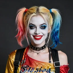 portrait of harley quinn
