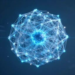 an AI neural network