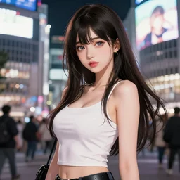 a beautiful young kayo shibuya alluring gravure model, by akira toriyama and wlop and ilya kuvshinov and artgerm and, aesthetic, gorgeous, stunning, alluring, attractive, artstation, deviantart, pinterest, digital art
