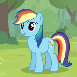 a rainbow pony in the dungeons and dragons 2 e monster manual